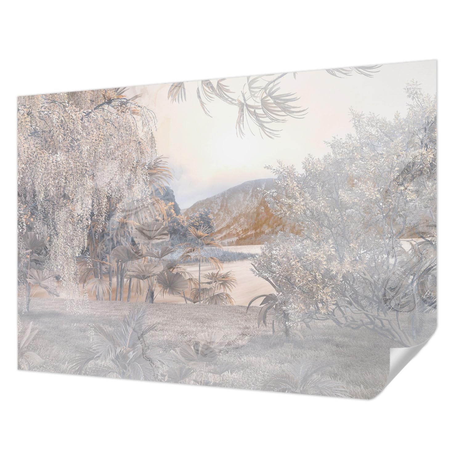 Papier peint panoramique Tulup haute qualité de 312x219 cm résistant