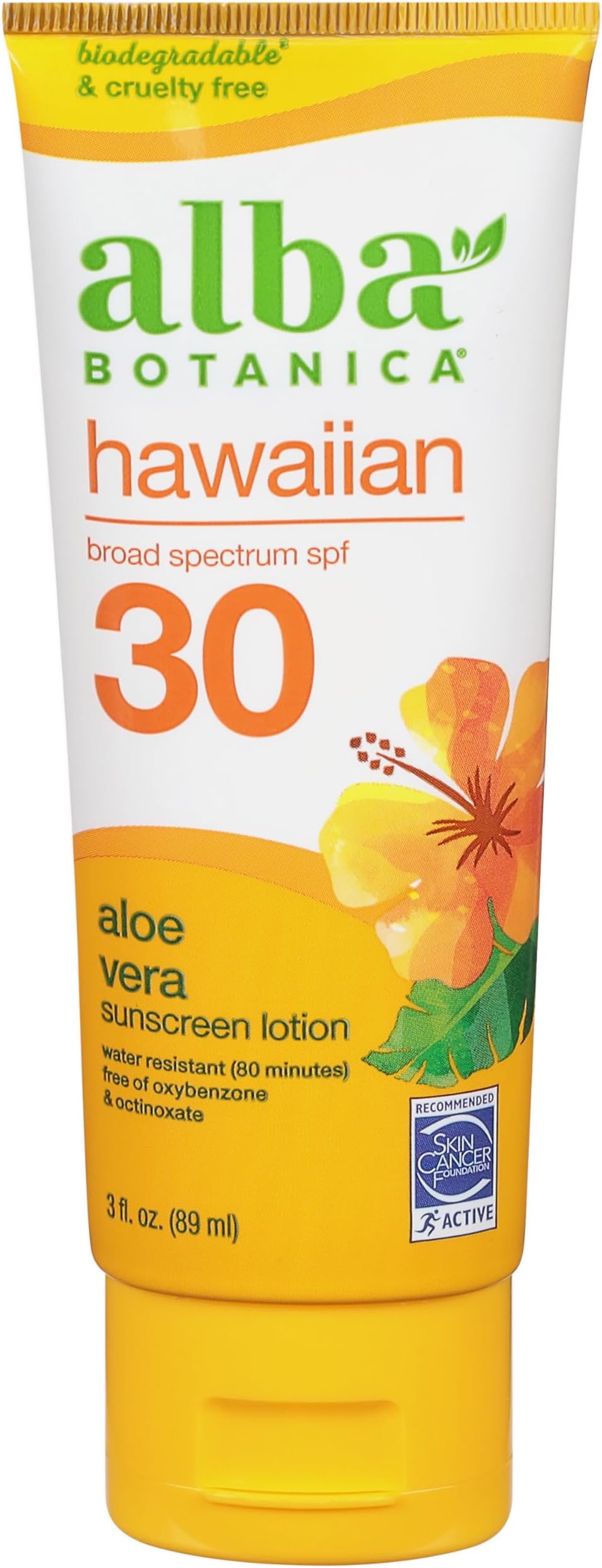 Hawaiian, Aloe Vera Sunscreen SPF 30, 4 Ounce