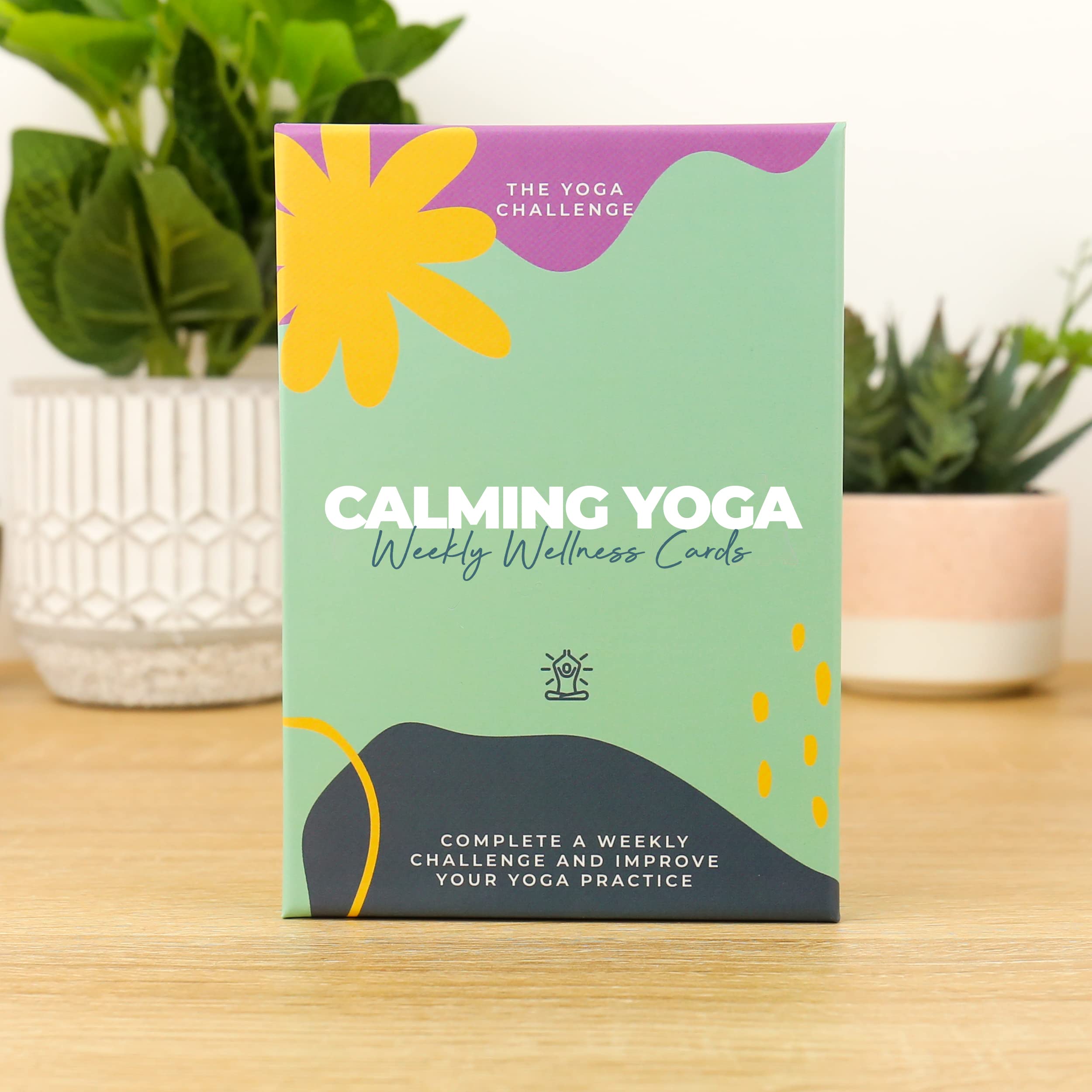 Gift Republic Weekly Wellness Cards - Yoga, Multi Coloured - Image 2