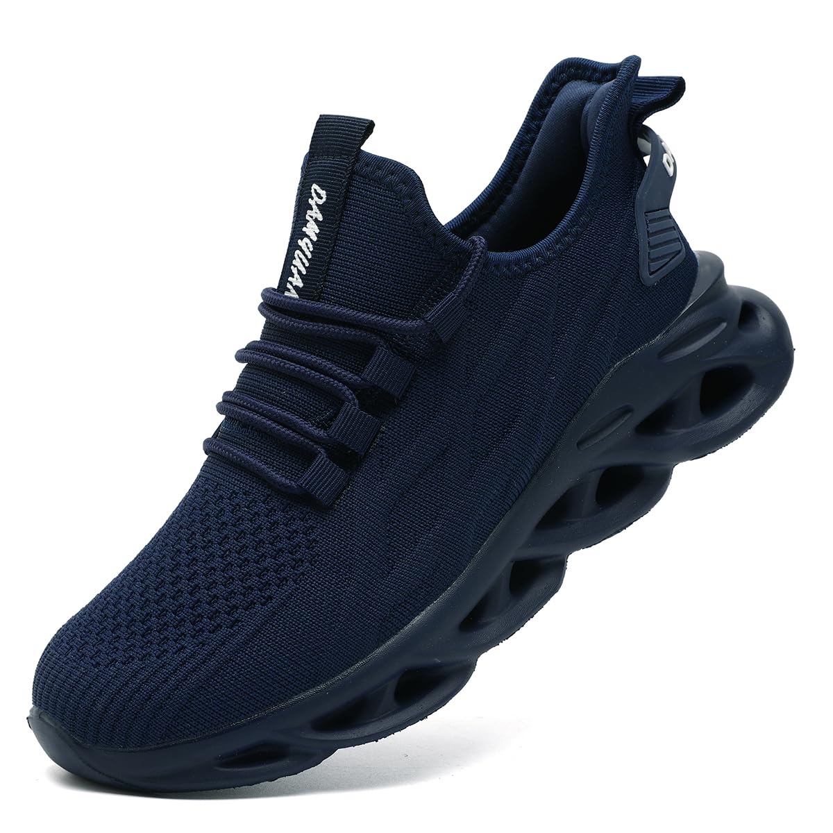 XKOWUO Herren & Damen Turnschuhe zum reinschlüpfen Slip-On Sneakers mit Dickerer Sohle Leichte Atmungsaktive Sportschuhe Bequeme Freizeitschuhe Für Stadt Wandern Training