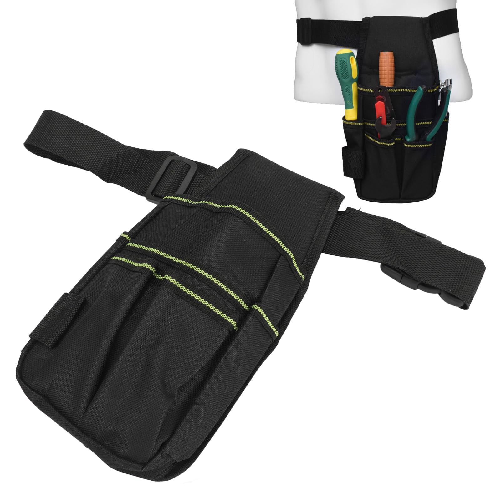 Grembiule Da Lavoro Multitasche - Impermeabile E Resistente Per Fai Da Te, Giardinaggio E Cucina - Foto 8