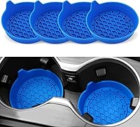 Vista 12 de SINGARO - Posavasos para tazas de automóvil, inserto de portavasos de silicona, portavasos universales antideslizantes, accesorios