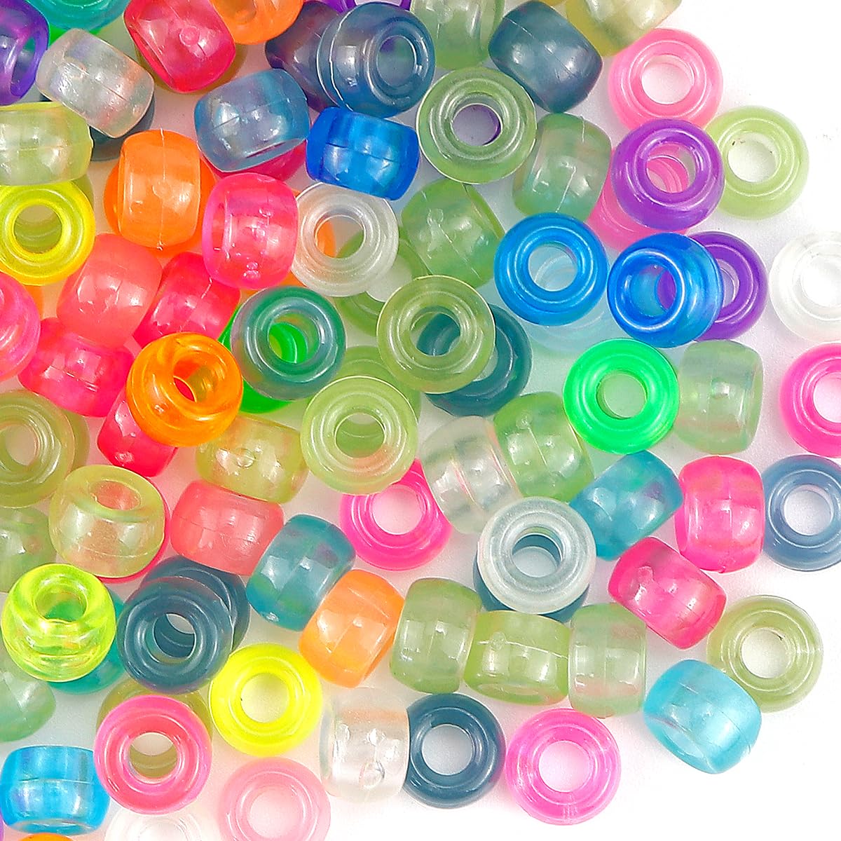 550 UV-Perlen Set – Magische Farbwechsel-Perlen Für Schmuck & Experimente