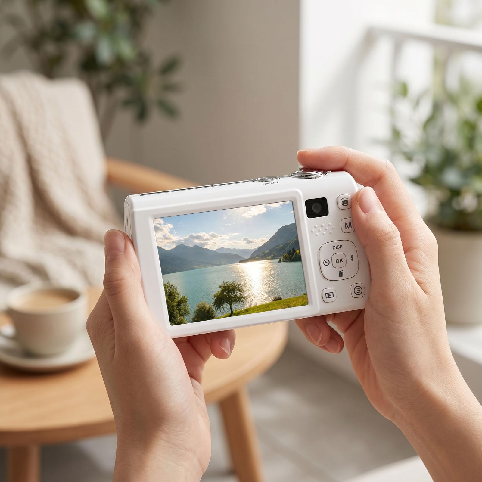 LICAEVEY 8K-Digitalkamera, Autofokus, 88 MP, WLAN, Touchscreen, Doppelobjektiv, 16-facher Zoom, Stabilisierung, Fülllicht mit Kamera Vorne und Hinten für Selfies, Reise-Vlogging