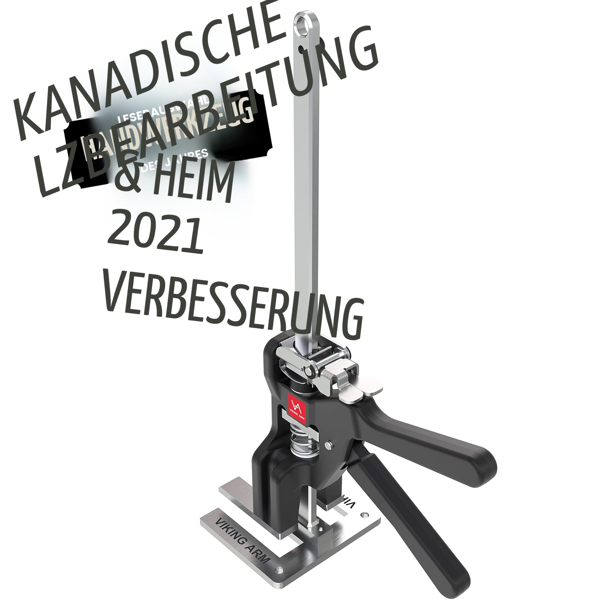 Viking Arm Einhandmontagewerkzeug zum durchführen von schweren Arbeiten mit nur Einer Personen Montagewerkzeug Hebewerkzeug Werkzeug, Silber
