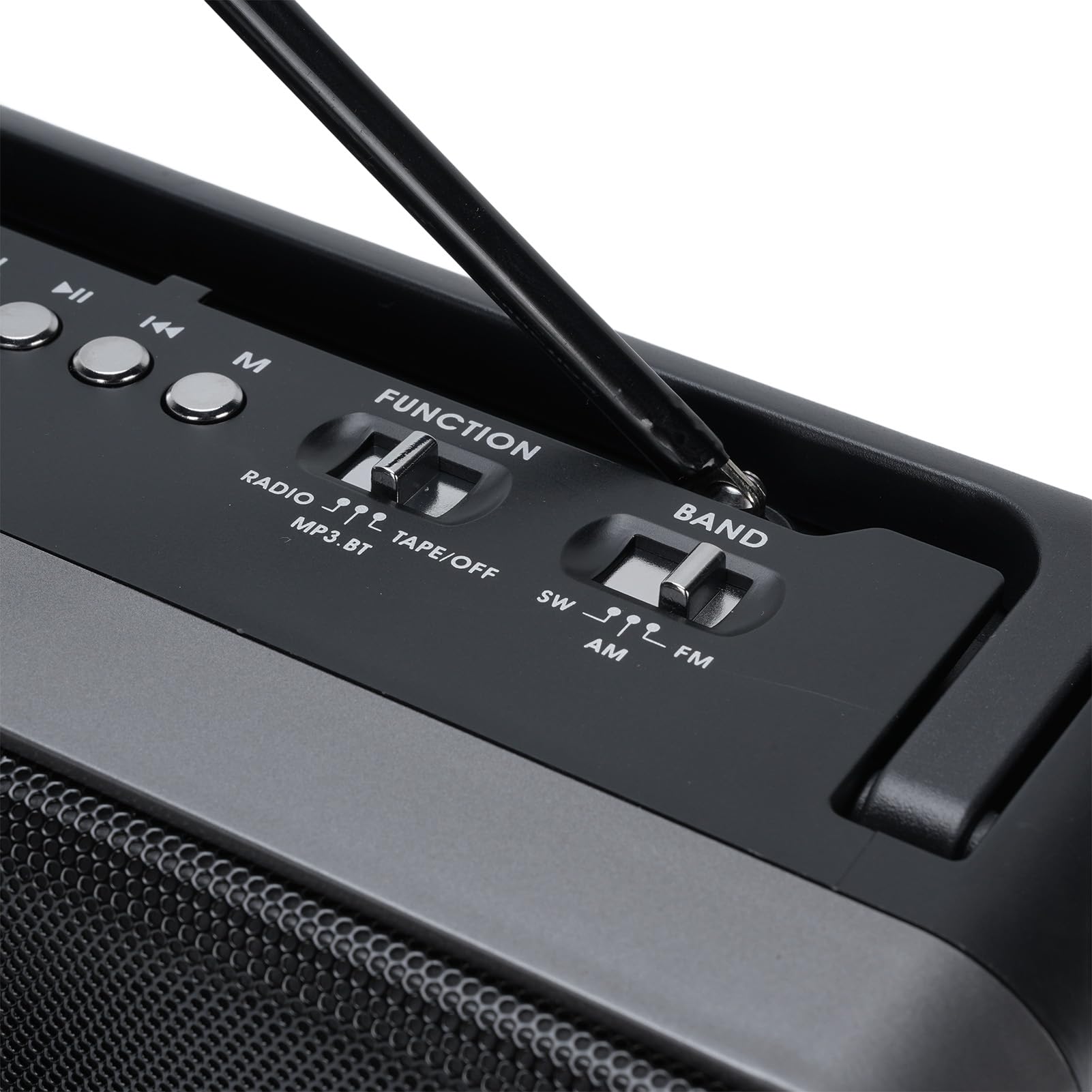 Denash Kaseta, Odtwarzacz, Przenośny Retro Look Radio z FM AM SW, Odtwarzanie USB 5.0 (wtyczka UE)