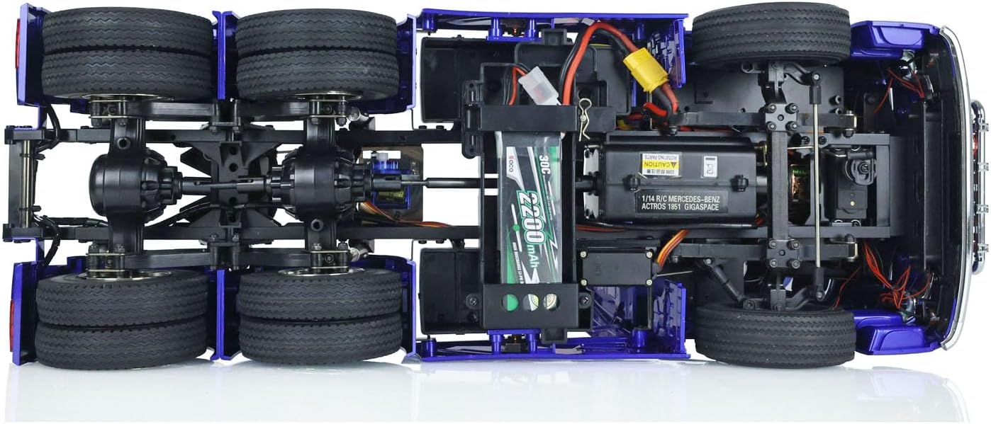 TOUCAN RC HOBBY 1/14 RC Tractor Truck 6x4 for Remote Control Car RTR Model for Ages 14+