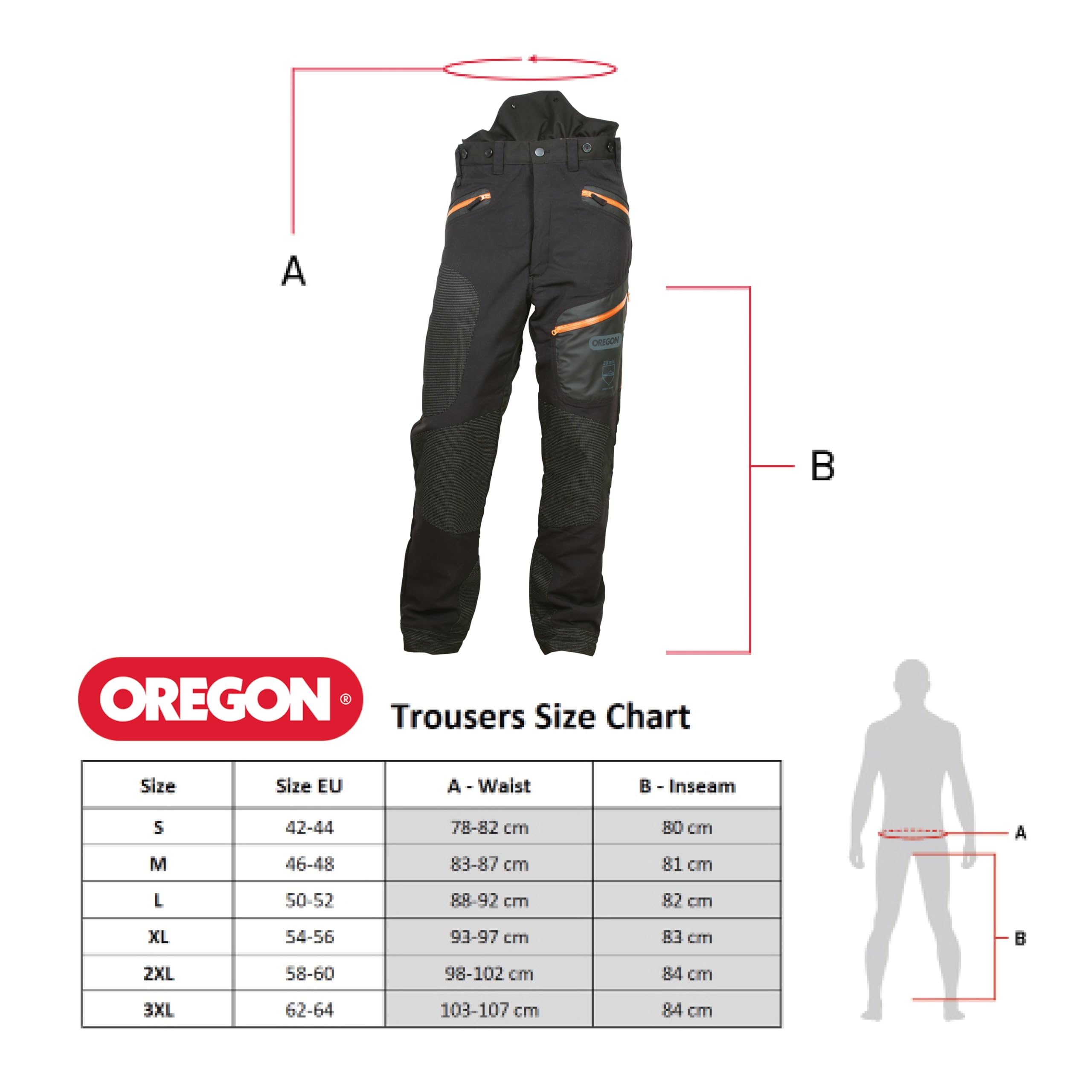 Oregon Pantalones de protección contra Cortes