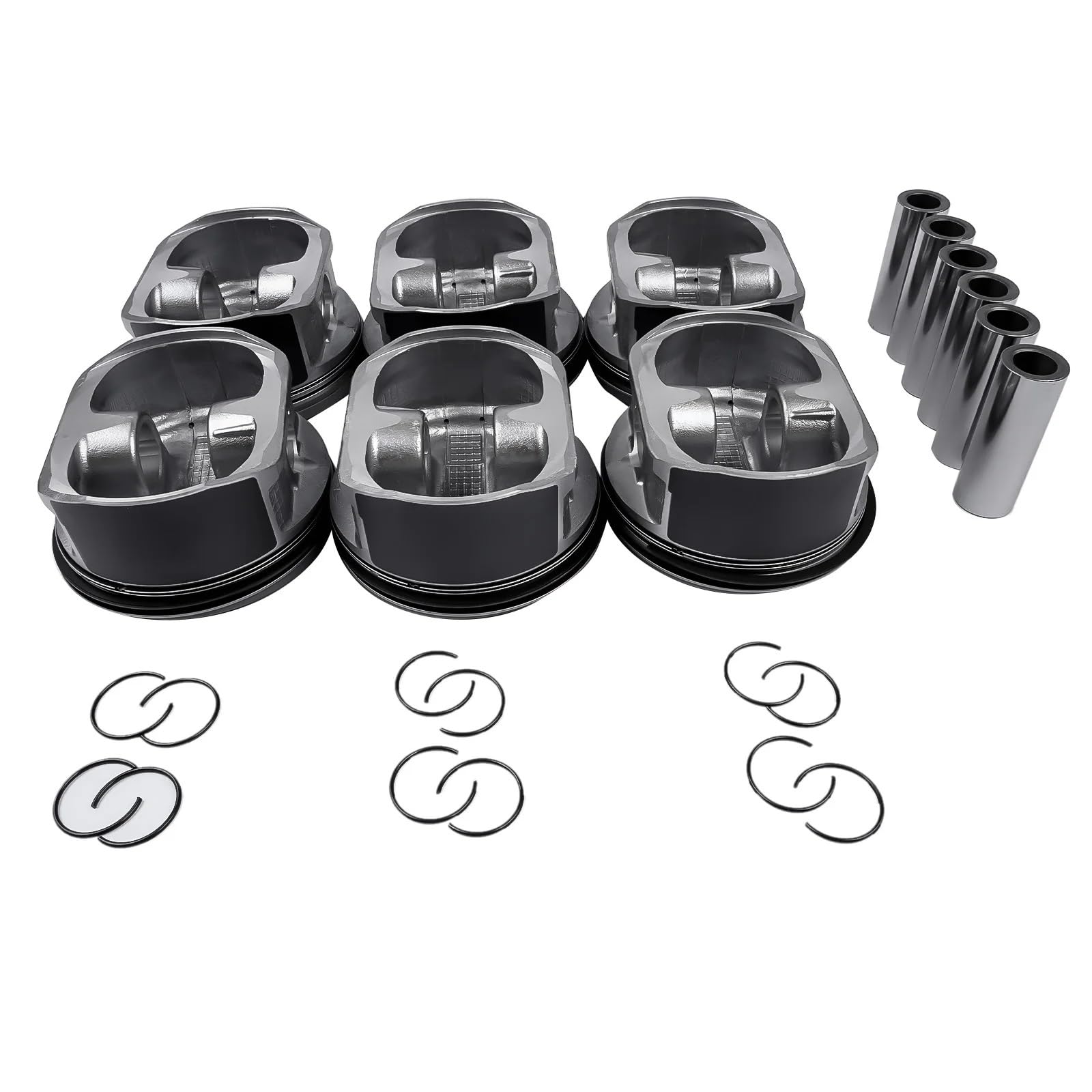 Jeu de segments de piston pour voiture Pistons AP01 avec segments pour Toyota 4Runner FJ Cruiser Tacoma 4.0L V6 1GRFE (2003-2009) réparation