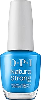 OPI Nature Strong Natural Origin 3-Step System | Botanical Base Coat, Top Coat, and Various Nail Polish Colors | High Shine + Color Protection | Eco-Friendly, Plant Based, Vegan, & Cruelty Free