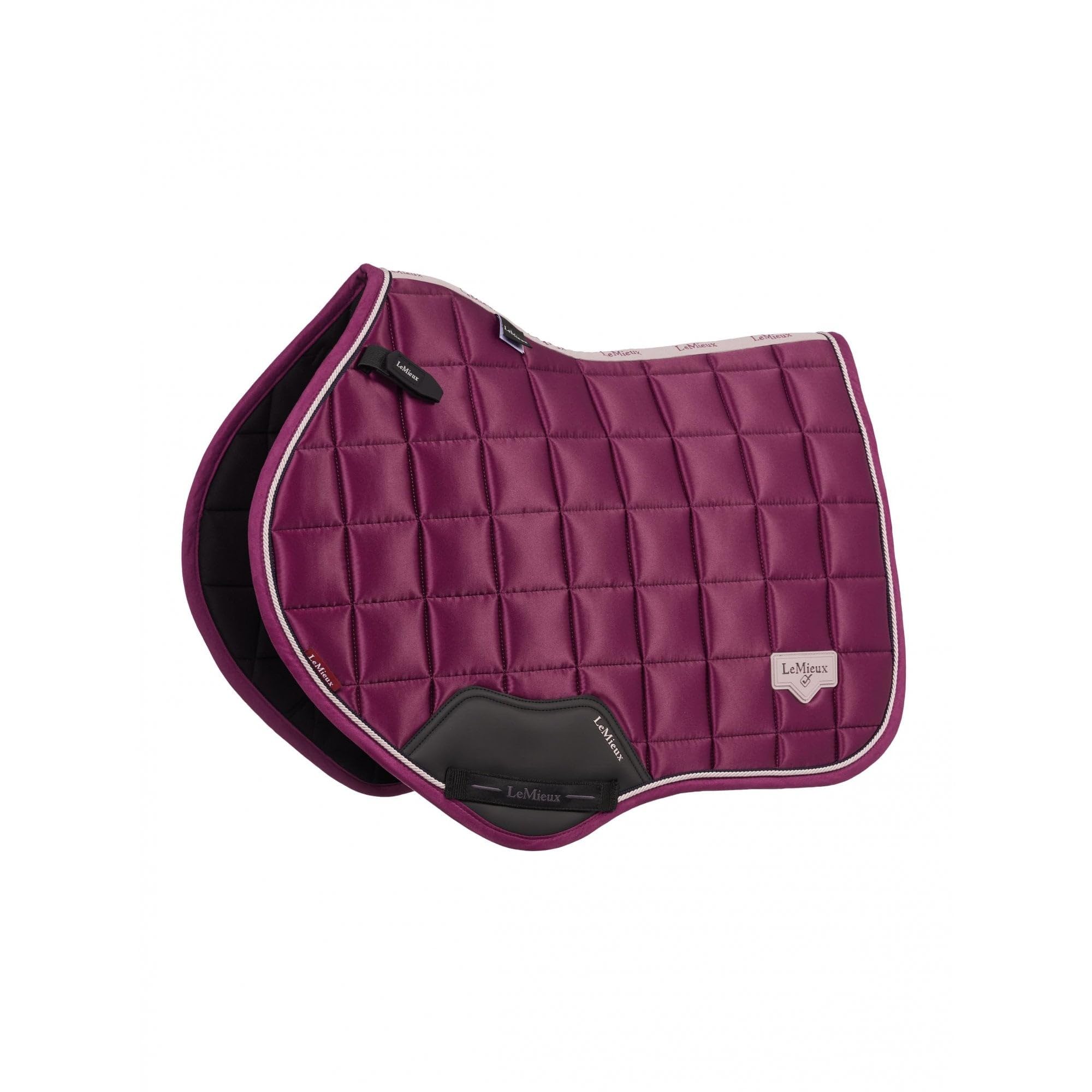 LeMieux Loire Close Contact Saddle Pad - Blackberry - Large