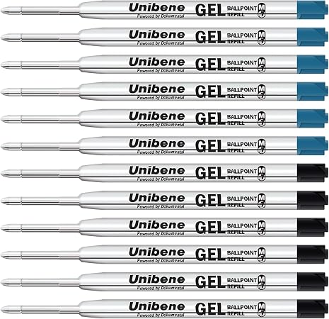 Amazon Unibene Parker 互換ゲルインクボールペンリフィル 12パック 0 7mm 中細 黒6本 青6本 滑らかな書き心地 交換可能 ドイツインク タクティカルペンリフィル パーカーボールペン Uziペン用 詰め替えインク 文房具 オフィス用品 Amazon Unibene Parker 互換ゲルインクボールペンリフィル 12パック 0 7mm 中細 黒6本 青6本 滑らかな書き心地 交換可能 ドイツインク タクティカルペンリフィル パーカーボールペン Uziペン用 詰め替えインク 文房具 オフィス用品