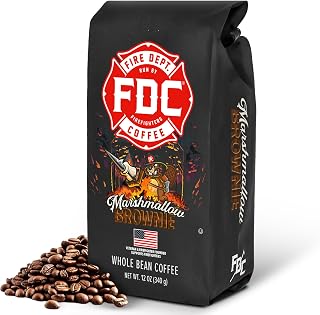 Fire Department Coffee Marshmallow Brownie whole bean coffee