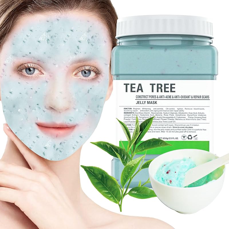 Máscara facial em pó Hydro Jelly DR MEINAIER Tea Tree