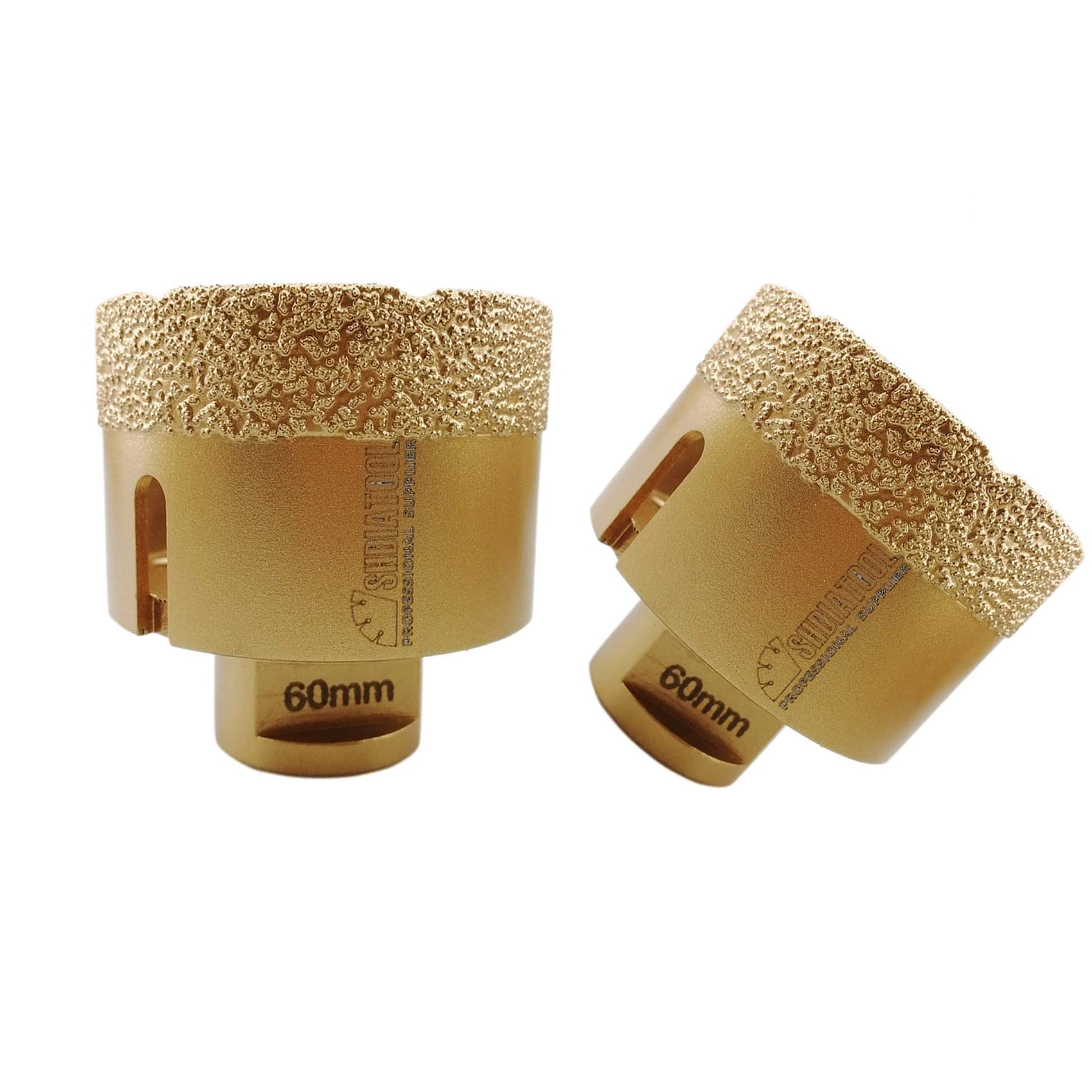 SHDIATOOL - Brocas de Diamante Herramienta para Azulejos de Porcelana y Granito (2 Unidades, 15 mm)
