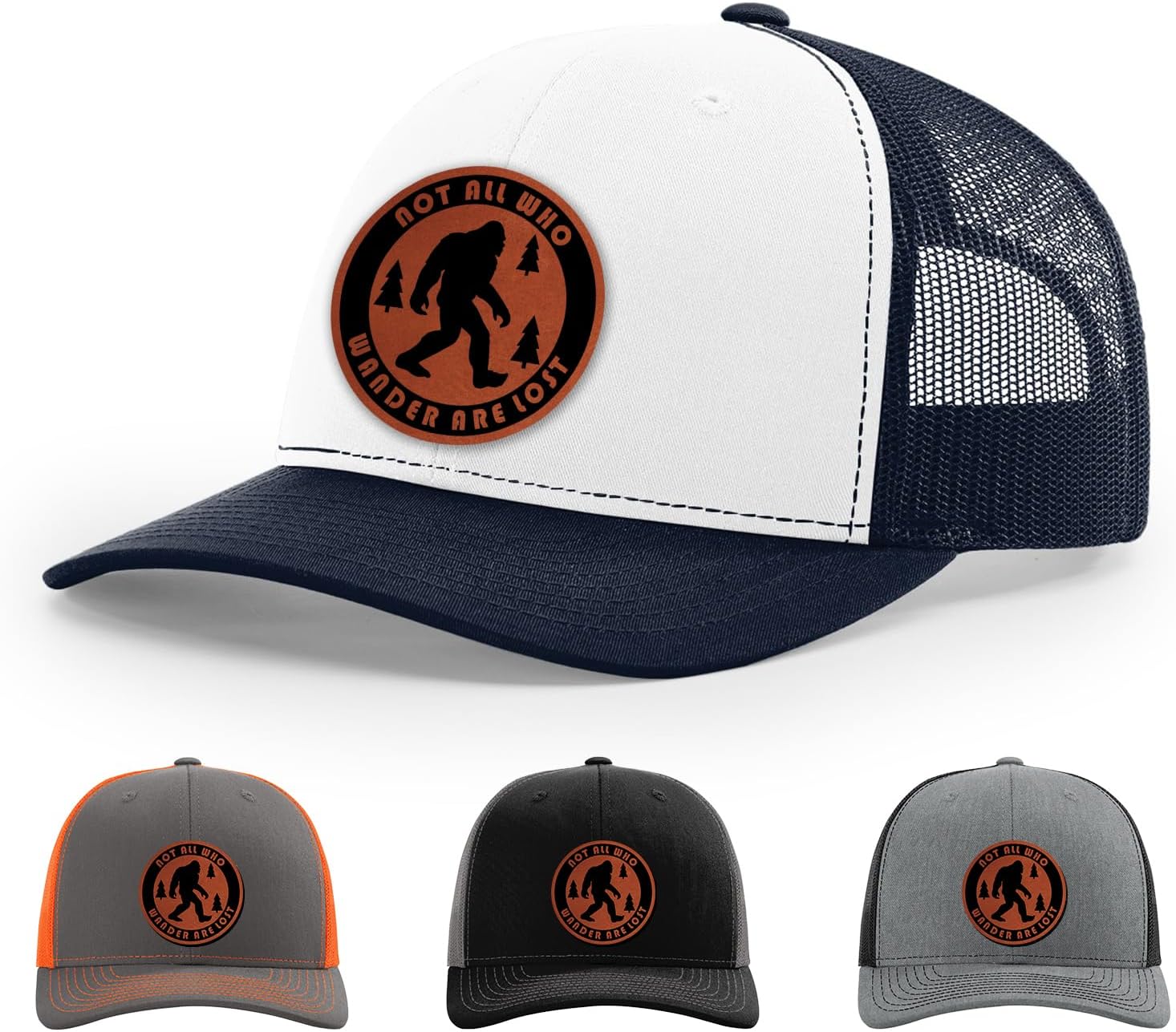 Bigfoot Not All Who Wander Are Lost, Sasquatch, Bigfoot Hat