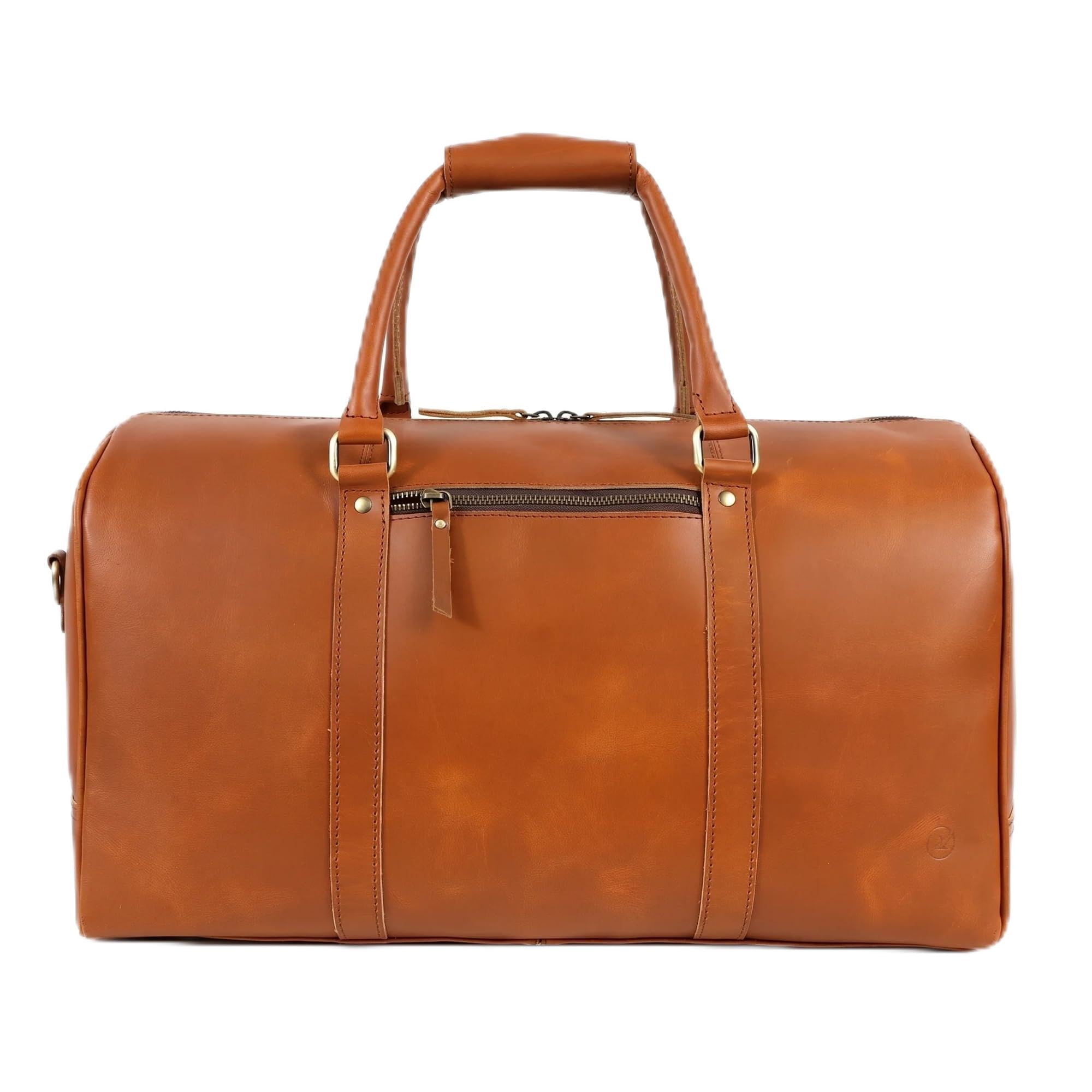 Northridge Leather Full-Grain Duffle Bag