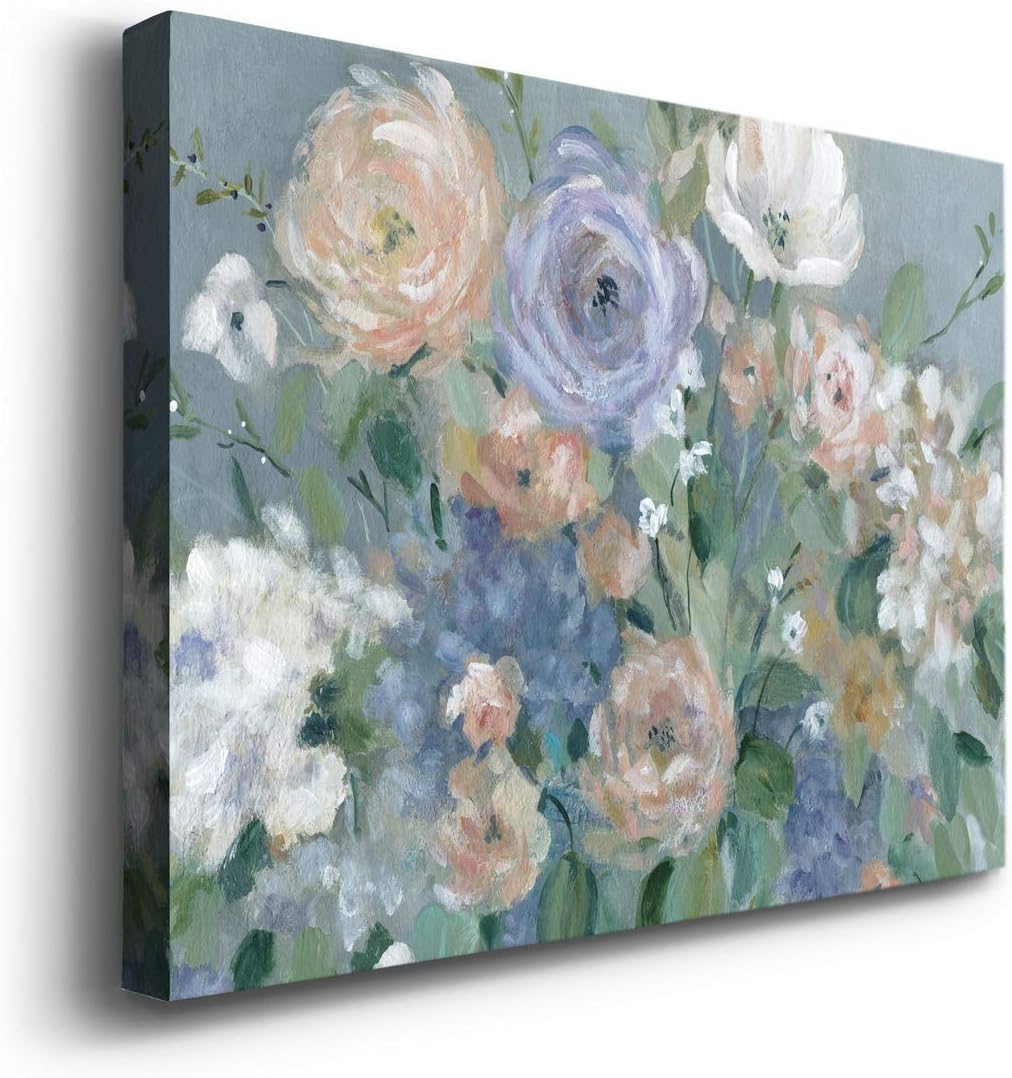 Renditions Gallery Garden Harmony Wall Art, Premium Gallery Wrapped Canvas Décor, Ready to Hang, 18L x 12W, Made in America Print