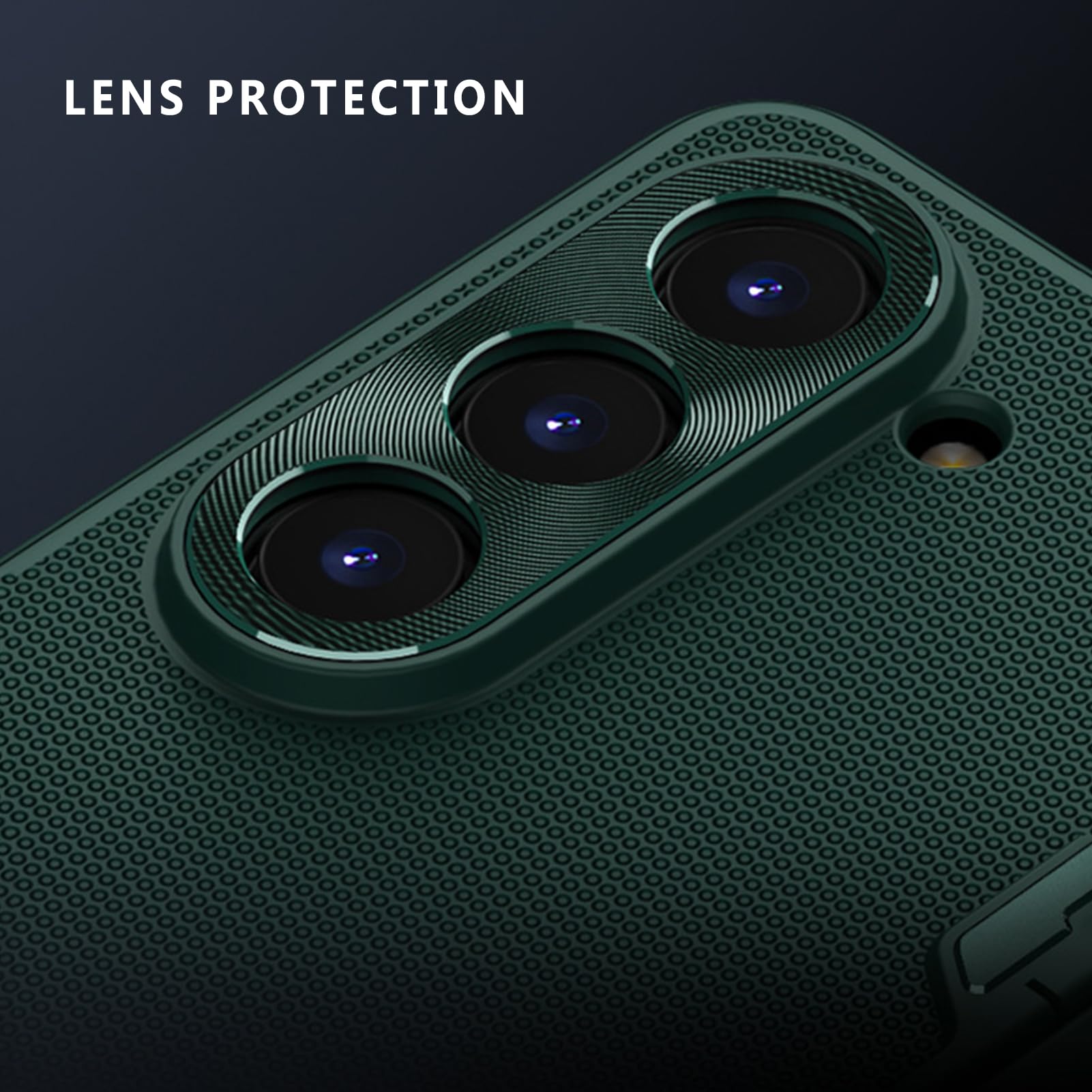 CIRONI Custodia Antiurto per Samsung Galaxy Z Fold 5, Cover con Pellicola Temperata per Schermo, Custodia con Protezione Completa,Verde