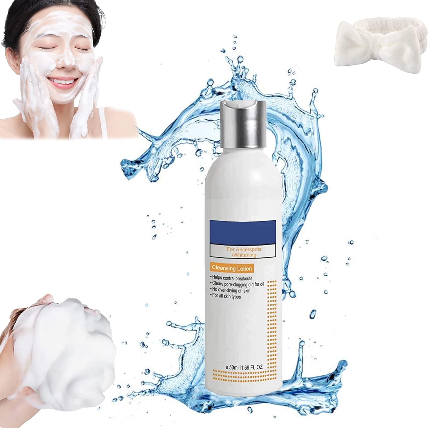 NNGXFC Ouhoe Cleansing Lotion For Acne & Spots