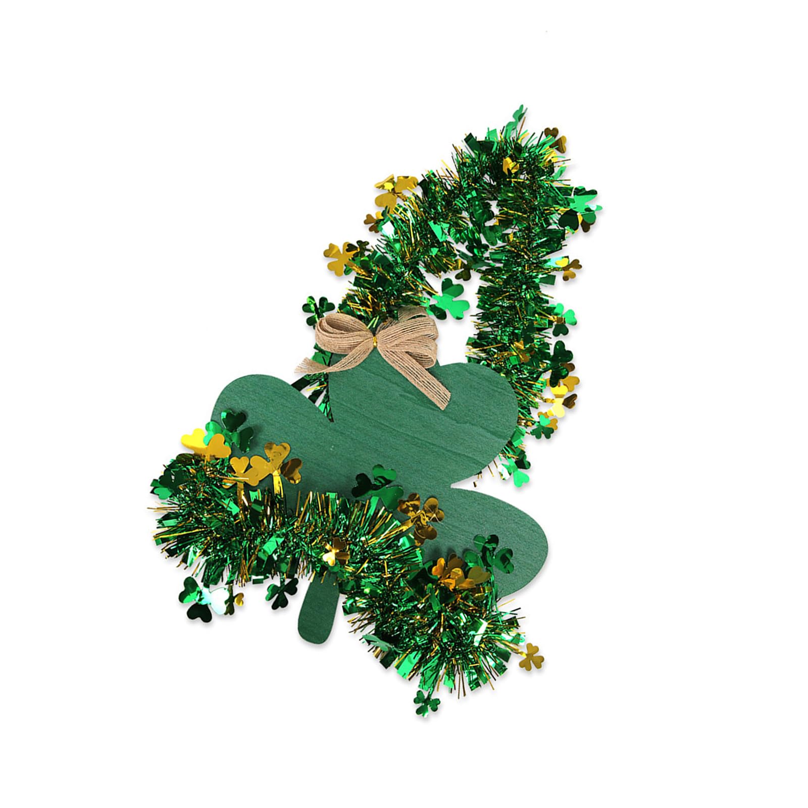 Tsophreniq Shamrocks Home Decoration Wood Sign for Tree Display Mantel Front Door Patrick ' s Day Celebration Wooden Party Decoration Wooden Ornament
