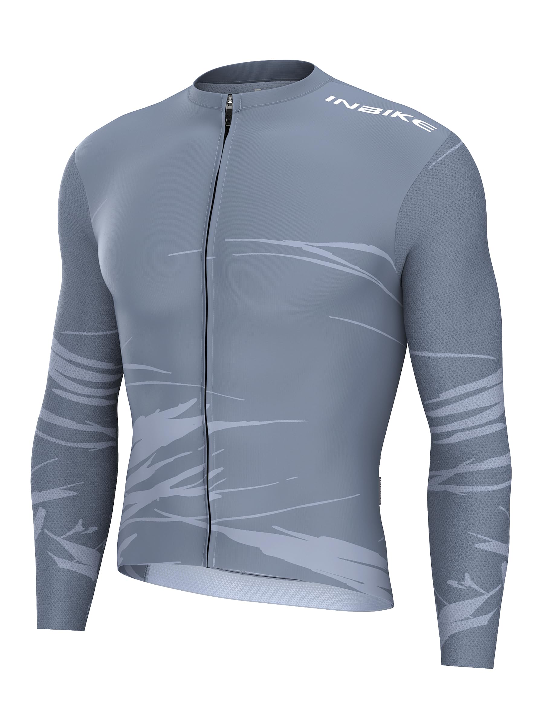 INBIKE Maillot Cyclisme Homme Manches Longues VTT T-Shirt Respirant Léger JYL23