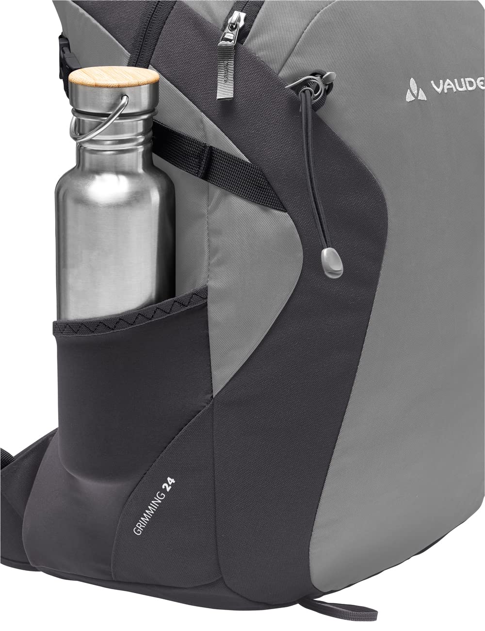VAUDE Grimming 24 Sac de randonnée, Phantom-Noir, Taille Unique Mixte