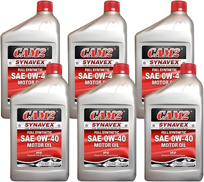 CAM2 SYNAVEX 0W-40 SP FULL SYNTHETIC ENGINE OIL - 6/1 Quart