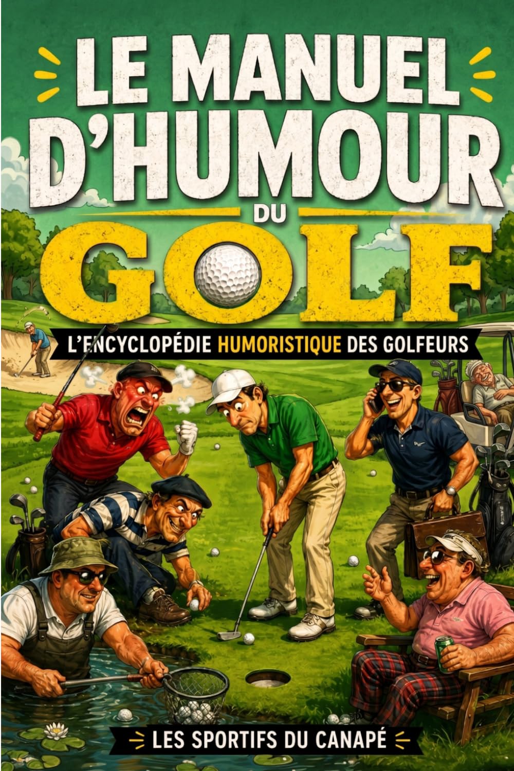 Le manuel d'humour du golf: Cadeau original pour golfeur et golfeuse | Le livre drôle pour les fous du green