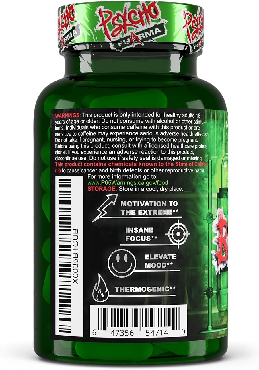 Psycho Pharma Far Beyond Driven, for Increased Energy to Burn with Improved Focus, Positive Mood. - Image 3