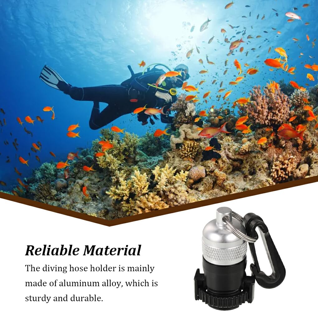 Soporte Magnético Sumergible Para Regulador De Buceo | Hebilla De Liberación Rápida | Para Mangueras Y Consolas