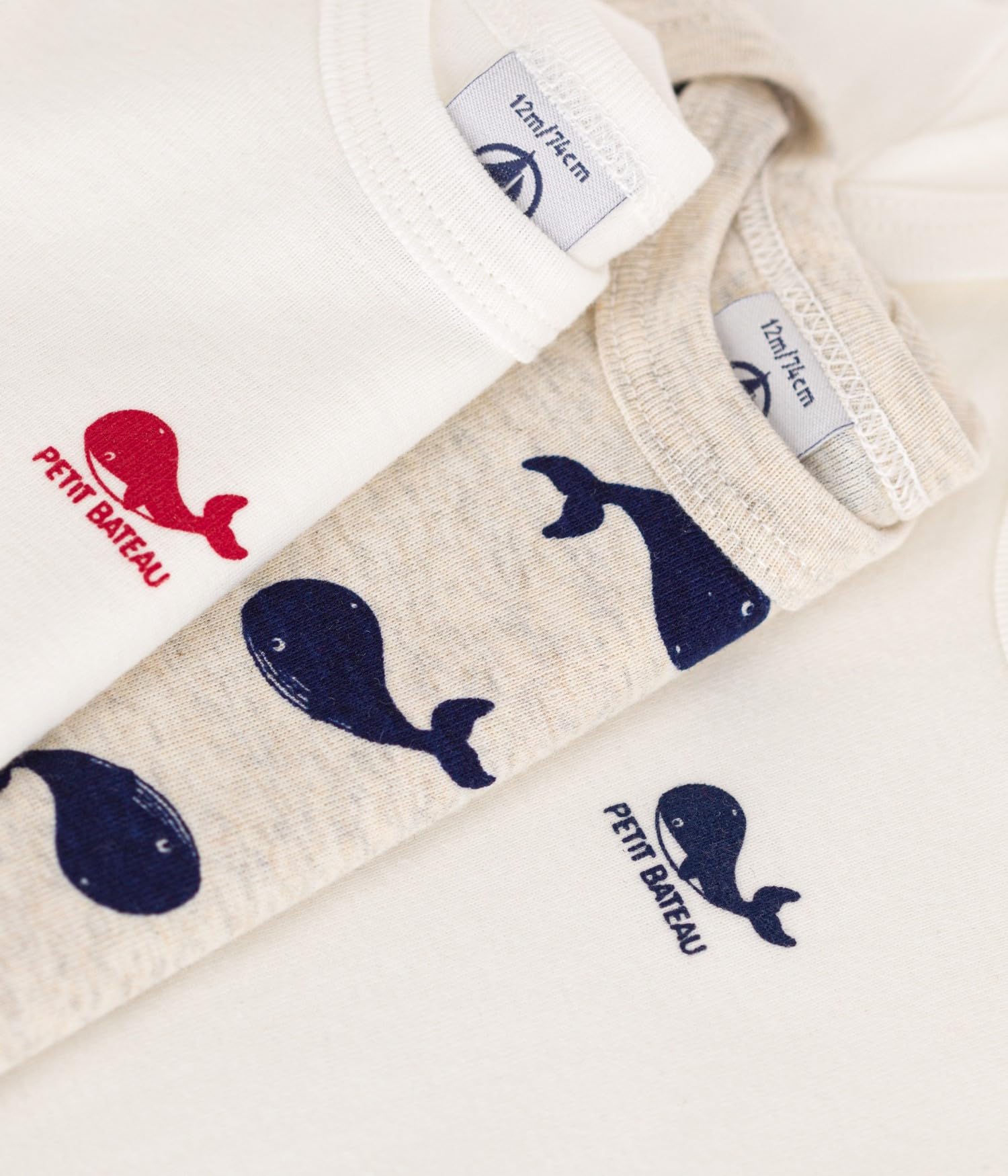 Petit Bateau A09yq Body Mixte bébé (lot de 3)
