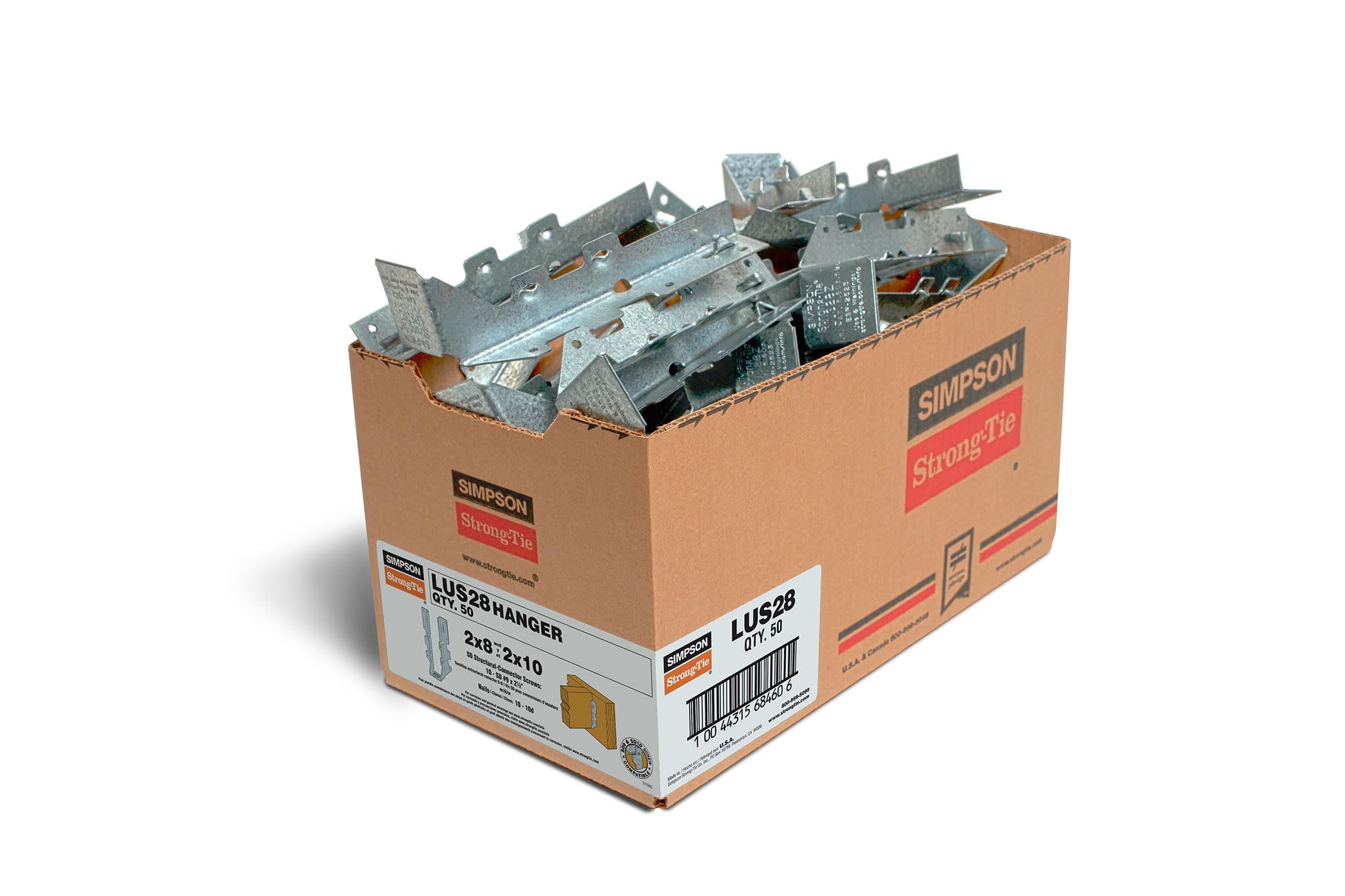 Amazon.com: Simpson Strong-Tie LUS Galvanized Face-Mount Joist