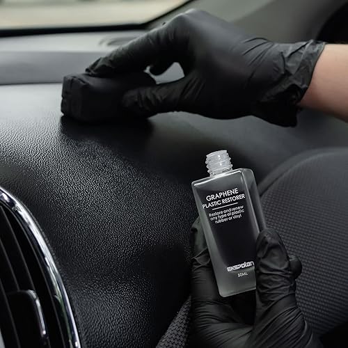 Miniatura 9 de Restaurador de plástico para autos, revestimiento de plástico de grafeno, resistente al agua, rayos UV, suciedad, kit de revestimiento de cerámica