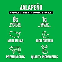 Vista 29 de Chef's Cut Real Chicken Honey Barbacoa Jerky, 2.5 onzas (paquete de 4)