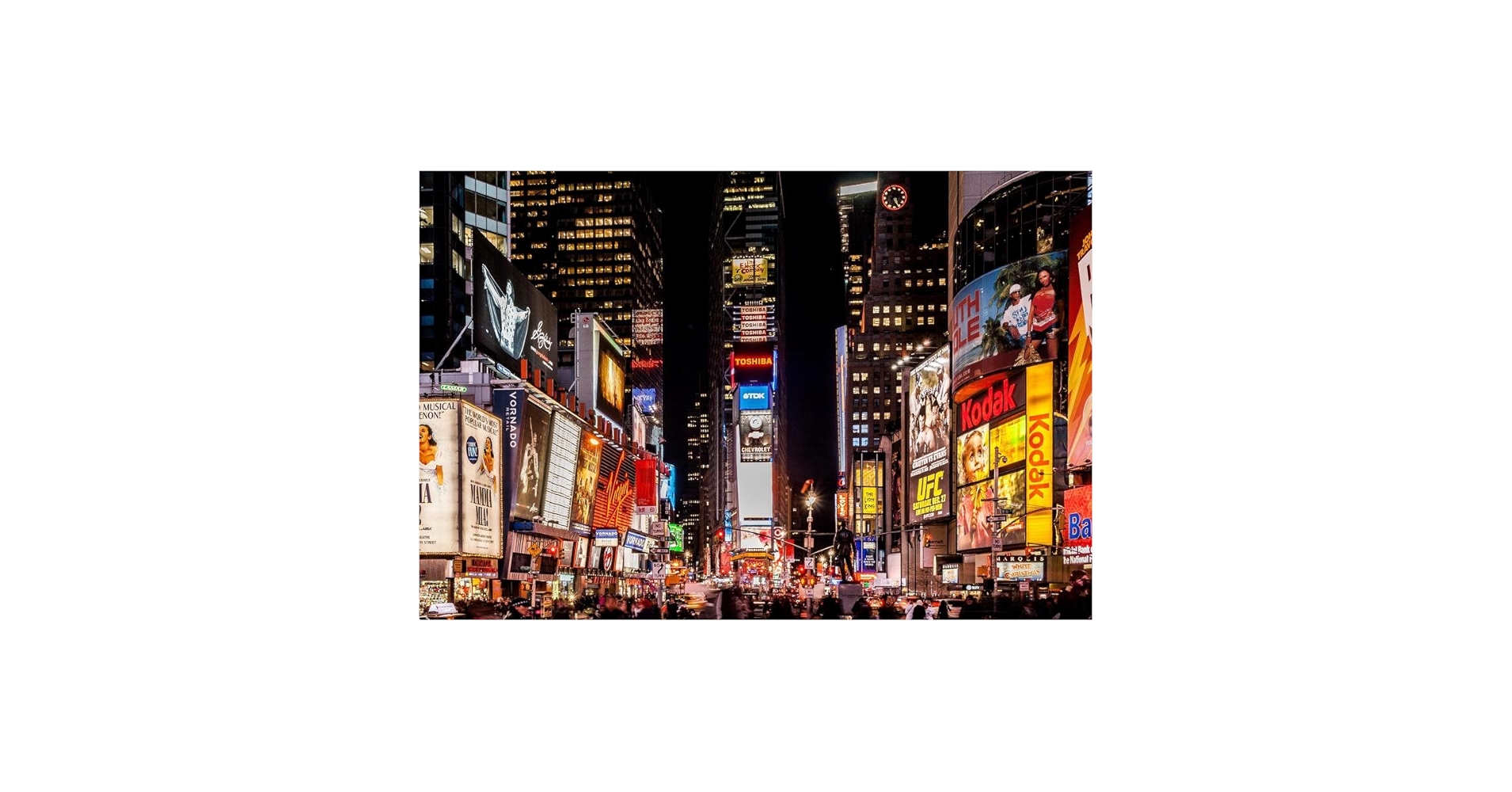 額装品/New York at Night 限定800枚/ポスター 額装品/New York at Night 限定800枚/ポスター