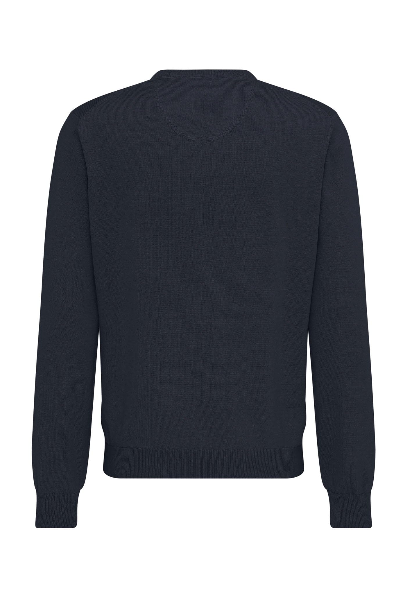 Fynch-Hatton Sweter męski, dekolt w serek, Niebieski (Navy 690), XXL