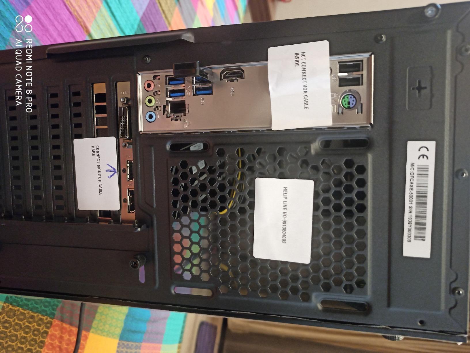 Electrobot Gaming Tower PC Intel Core i5 10400F, Nvidia RTX 2060 6GB