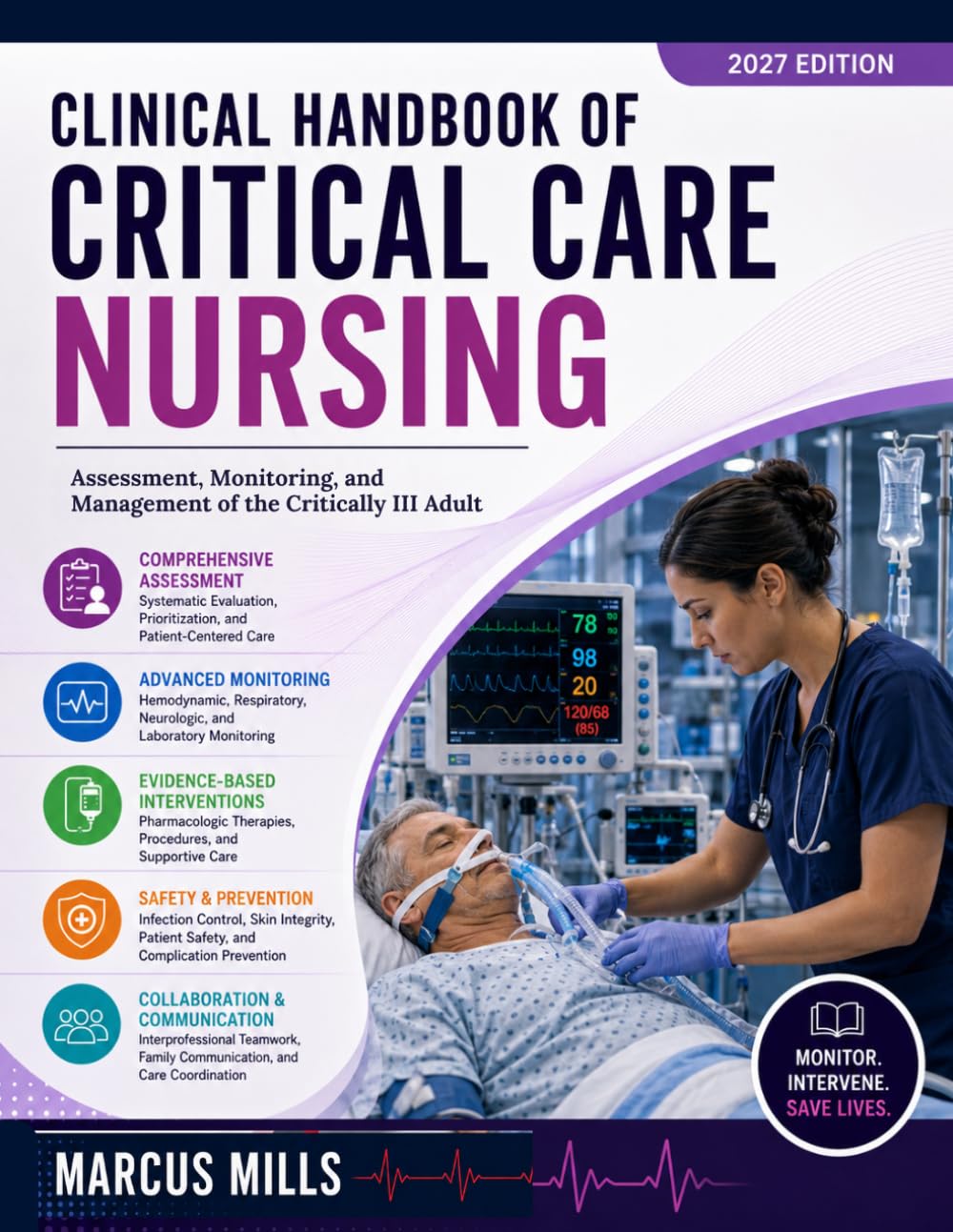 CLINICAL HANDBOOK OF CRITICAL CARE NURSING: Assessment, Monitoring, and Management of the Critically Ill Adult