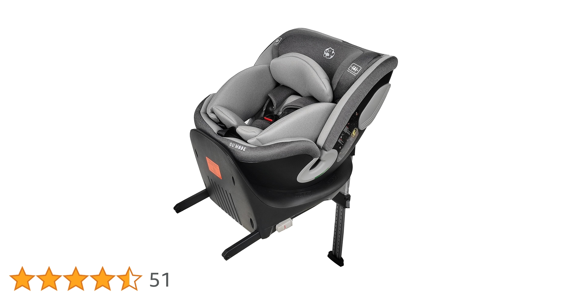 ＧＵ ＭＯＤＥ チャイルドシート 360度回転式 ISOFIX 新生児~12歳頃 Amazon | GU MODE チャイルドシート ジュニアシート 新生児～12