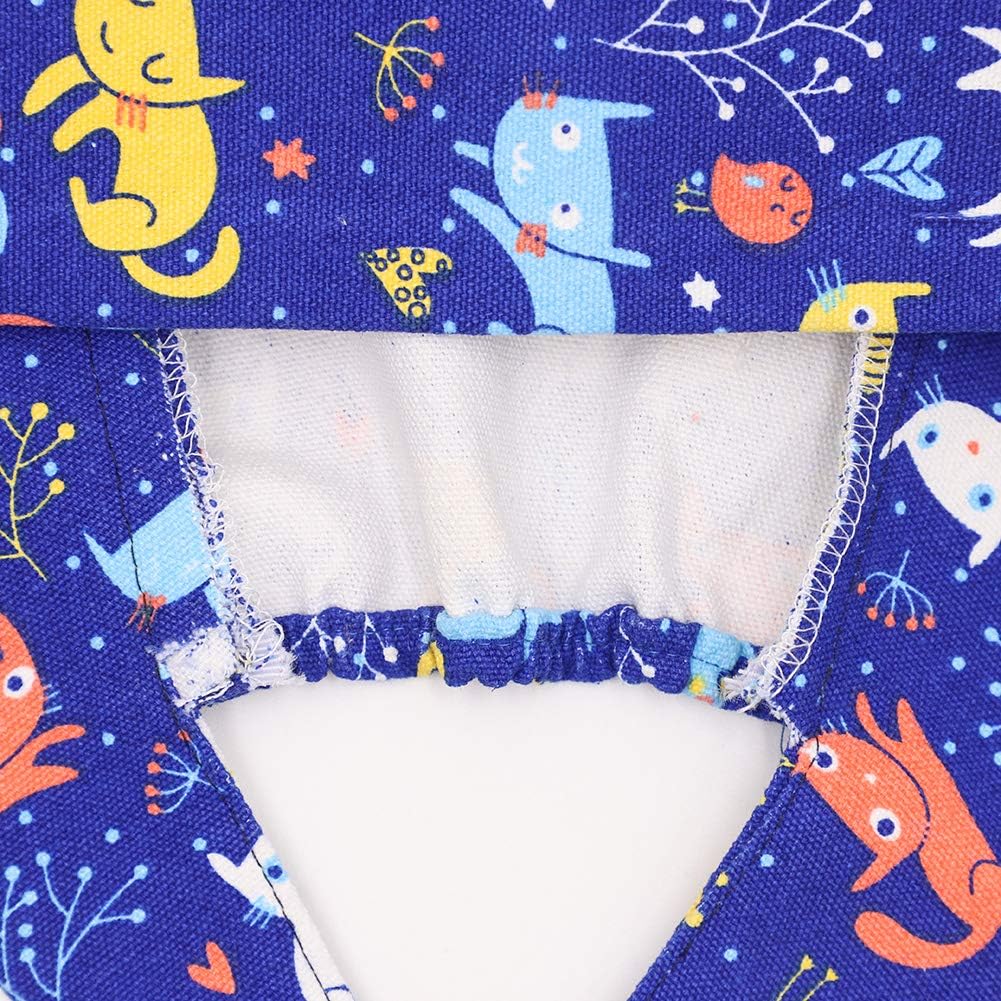 Hotme Women's and Men's Cap Working Hat with Button Sweatband Adjustable Tie Back Hats One Size Multiple Color C2-cat