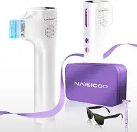 Remoção de pelos a laser IPL para homens e mulheres permanente – Dispositivo de remoção de pelos IPL 550 nm com safira refrescante em casa, depilação a laser, para mulheres, rosto, corpo,
