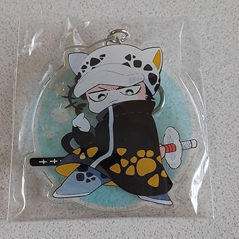 Amazon.co.jp: ワンピース トラファルガー ロー 猫 アクリル