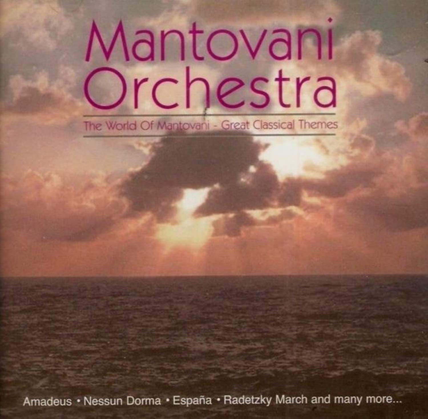 The World of Mantovani: Great Classical Themes [Audio CD] Mantovani Orchestra