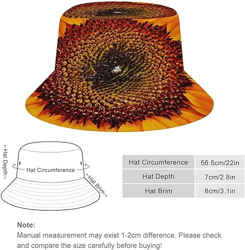 Miniatura 2 de Sombreros de pescador de moda para exteriores, sombrero de pescador de verano para exteriores, rústico, girasol, campo, sol, puesta de sol, sombrero