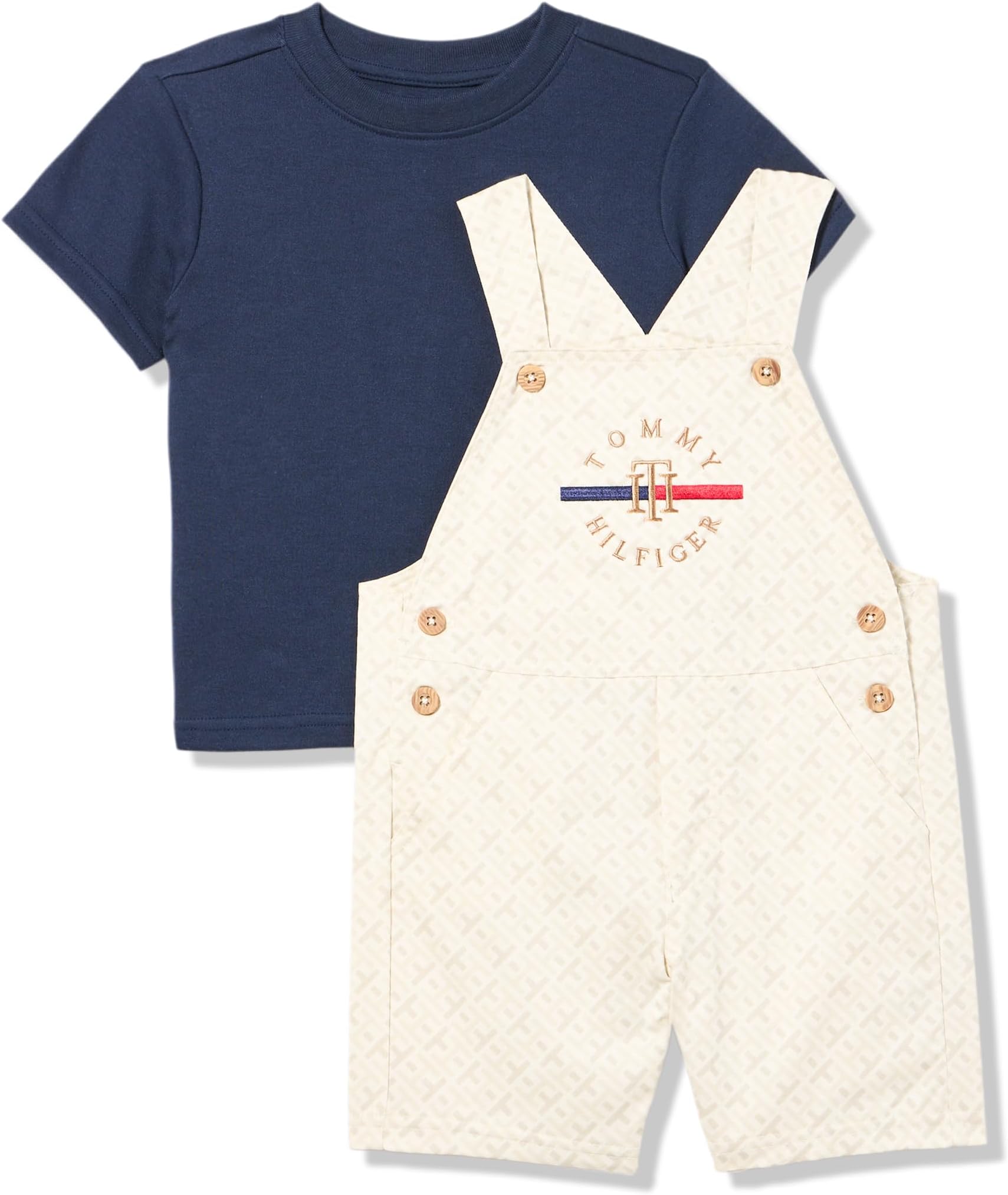 Tommy Hilfigerbaby-boys 2pc Shortall Set Shortall Set