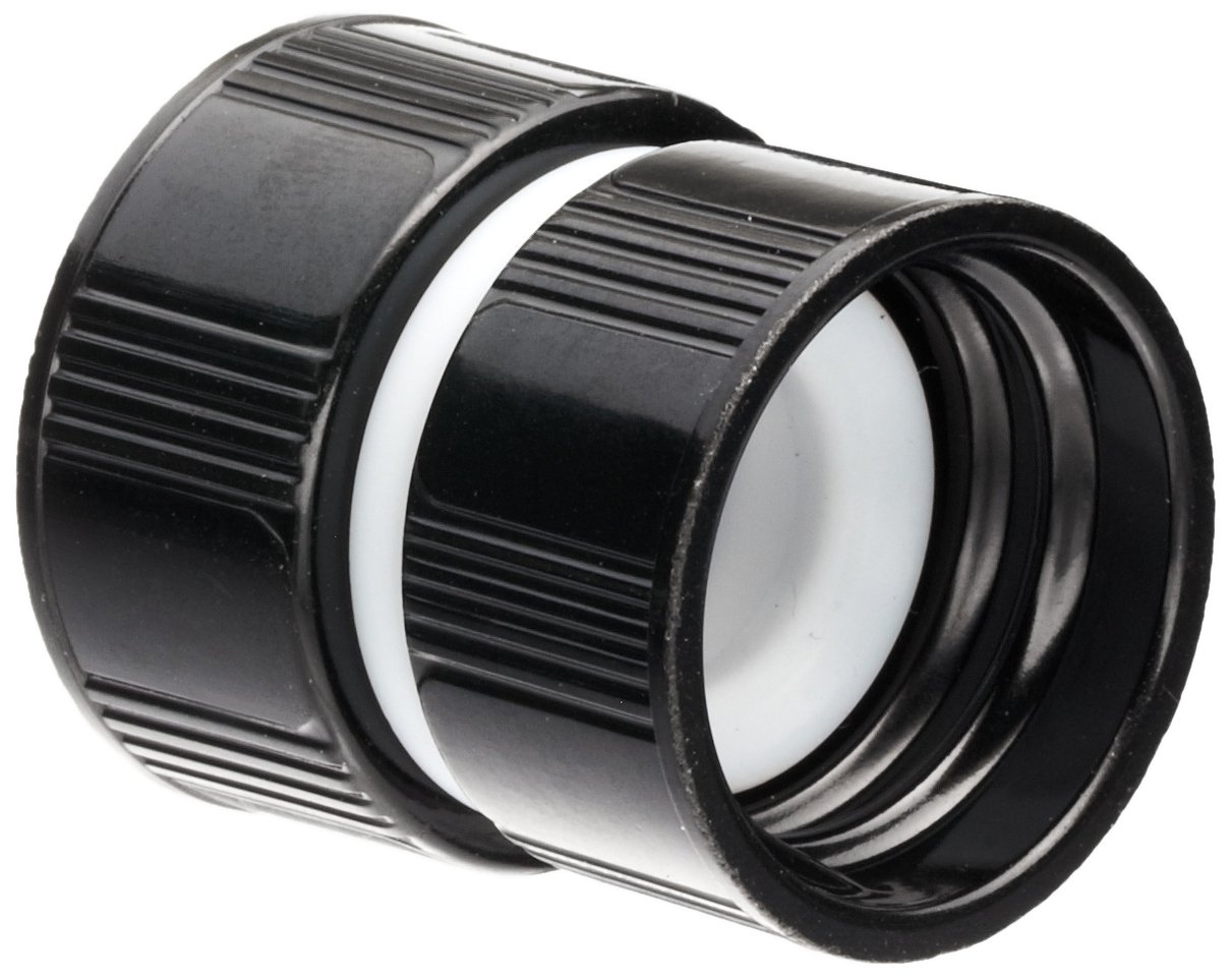 Chemglass CG131822 Polypropylene Double Threaded Rotary Evaporator Connector, For