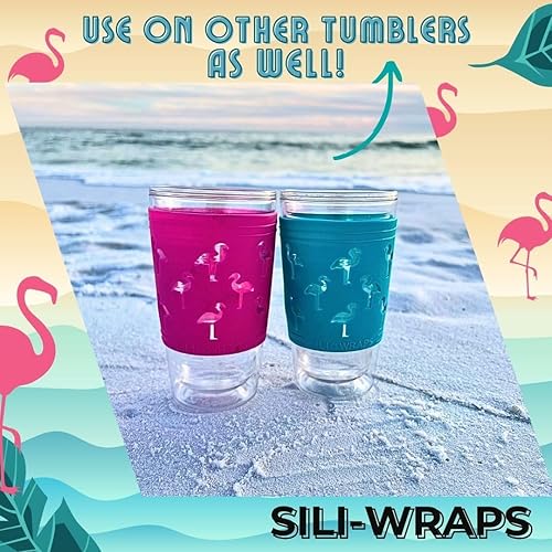 Miniatura 7 de Envolturas para tarros Mason  Fundas protectoras 100% silicona  Envoltura elegante y funcional para tarros Mason de boca regular y ancha de 16 onzas