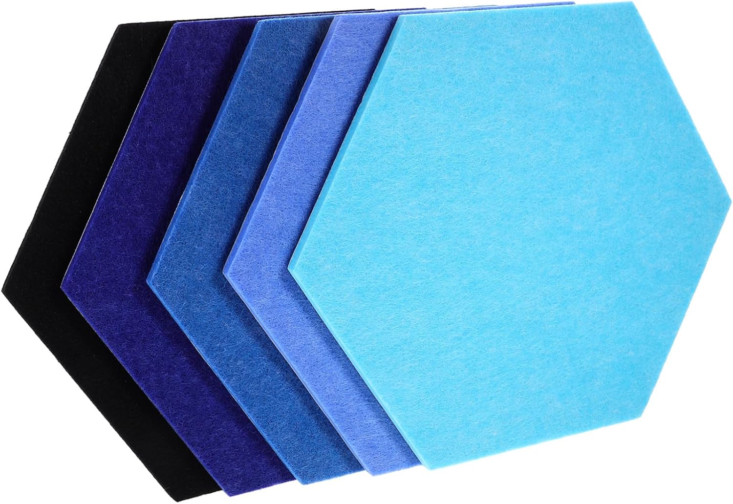 5pcs Creative Memo Felt Board Adhesive Squares Wall Photo Display for Classroom