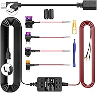 Vista 9 de Kit de cable duro para cámara de salpicadero, kit de cable duro para cámara tipo C de 3 conductores, kit de cable duro USB-C de 12V-24V a 5V